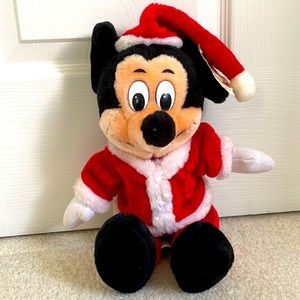 Santa Mickey Mouse- Vintage NWT!